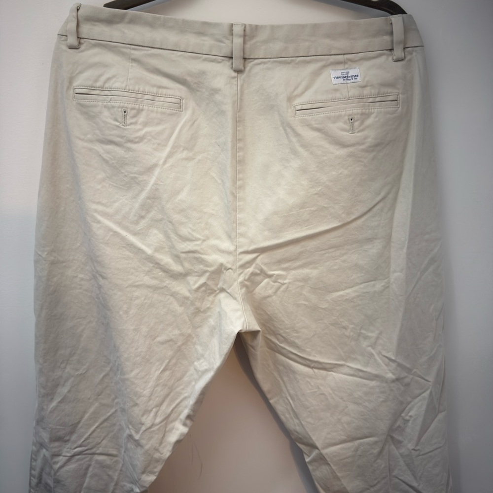 Vineyard Vines Men's Chinos in Light Cream